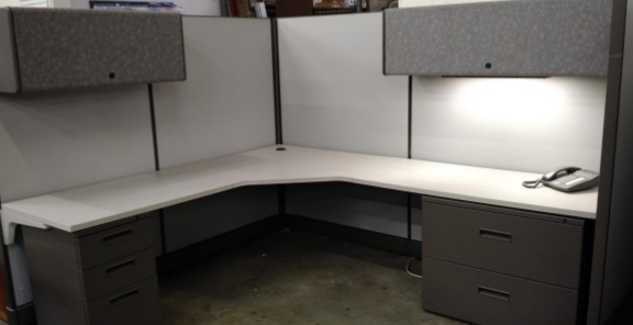 #106 Herman Miller Monolithic Workstation