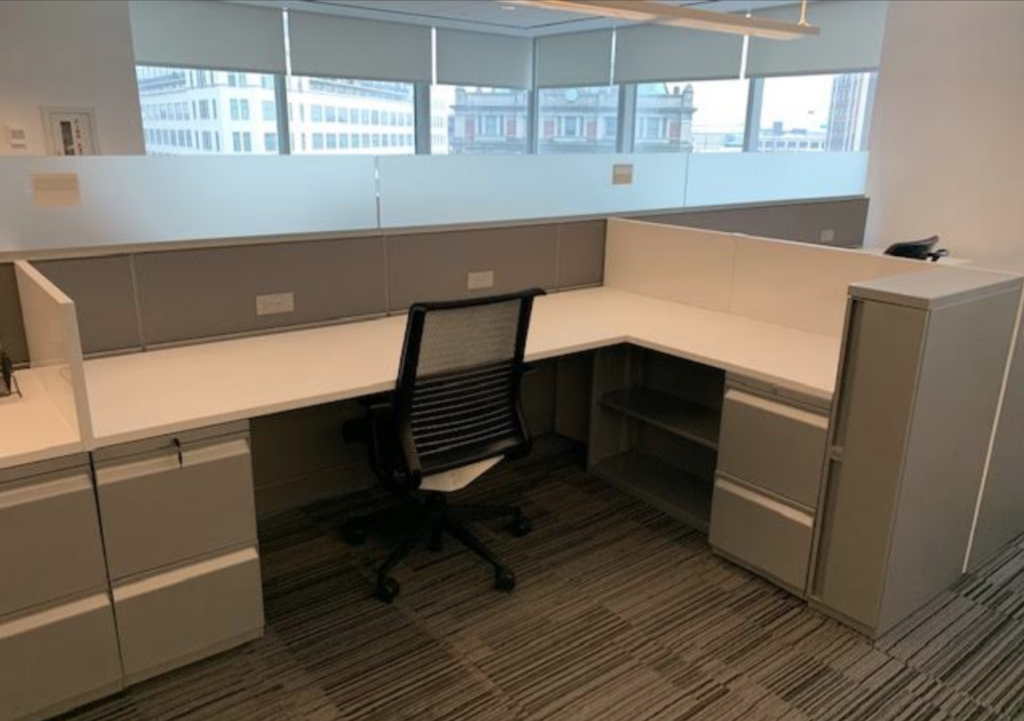 #296 Teknion Benching Stations