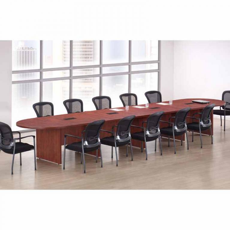 Expandable Conference Tables - Racetrack Shap