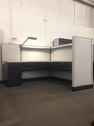 #140 Haworth 6X6 Workstation with 50&quot; panels