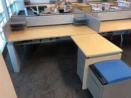 #197 Teknion Marketplace Benching Workstations