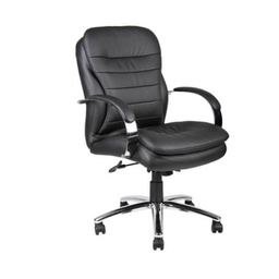 Executive Chairs - Black Leather