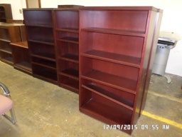 Tall Wood Bookcases