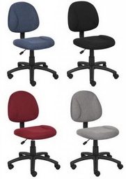 New BOSS B315 Armless Office Chair