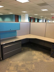 Herman Miller Ao3 Cubicles Tall Grey Tones